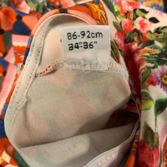 Dolce & Gabbana girls floral dress with matching bloomers. Size 18-24 m - Picture 9 of 13